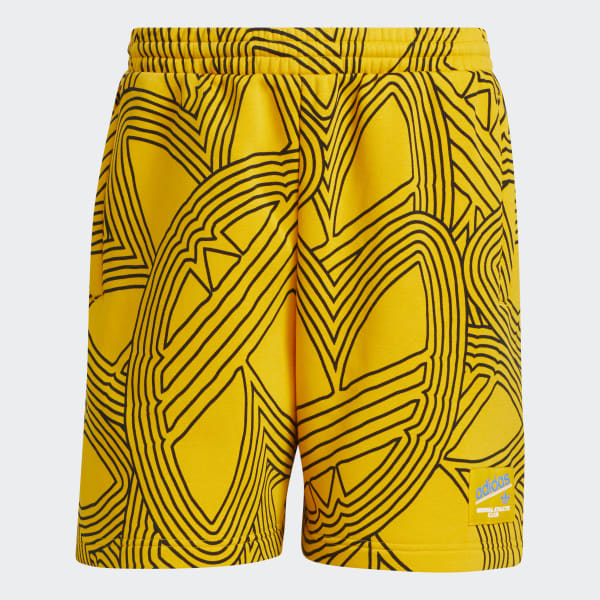 jaune Short à imprimé intégral Original Athletic Club UV015