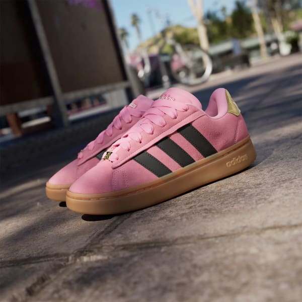 Grand Court Adidas Blancas Y Rosas Zapatillas Adidas Grand Court