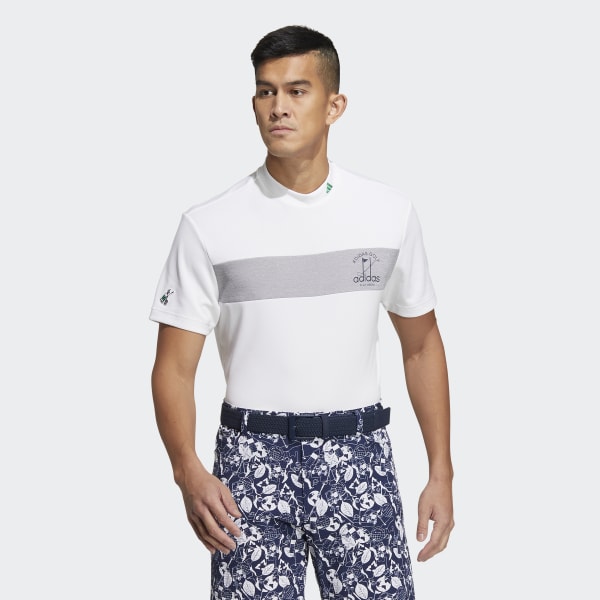 White AEROREADY Play Green Mock-Neck Shirt