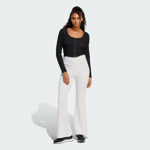 Preto Casaco de Malha Canelada Seasonal Essentials