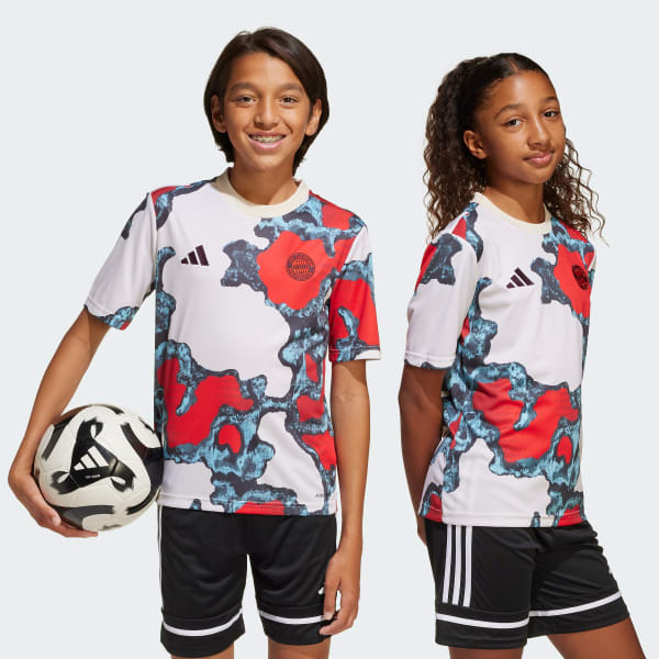 Red FC Bayern 24/25 Pre-Match Jersey Kids