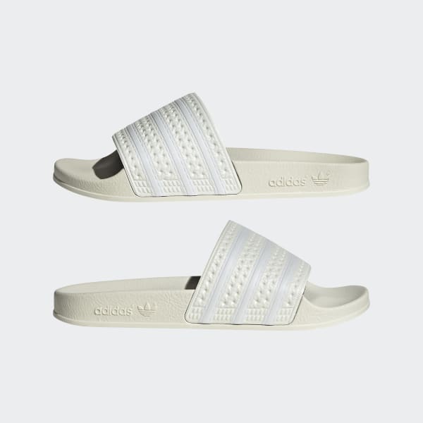 Adilette off deals white