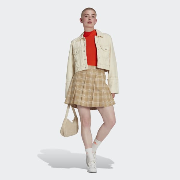 Beige COLLEGIATE SKIRT