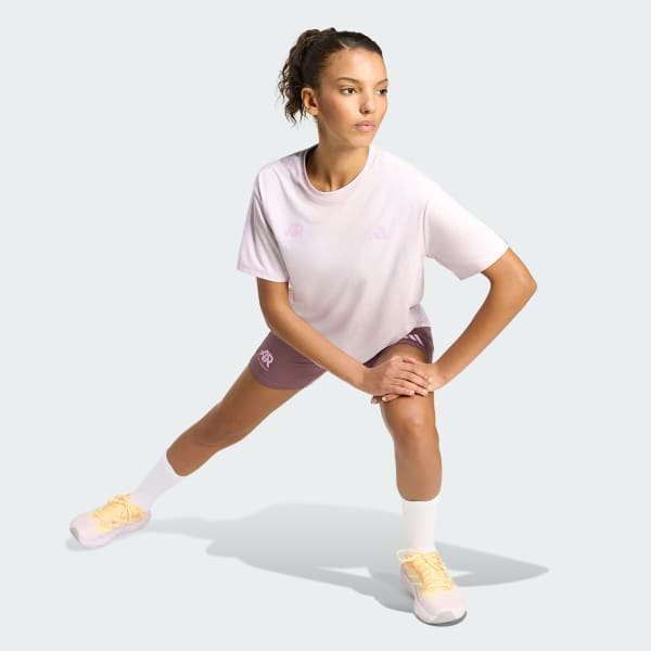 Violeta Playera adidas Runners adi365
