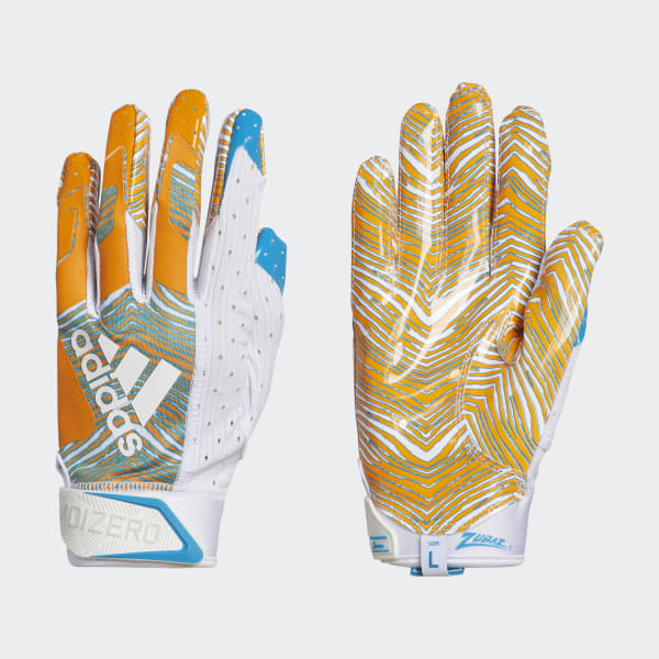 adidas Adizero 9.0 Zubaz Receiver Gloves White adidas US