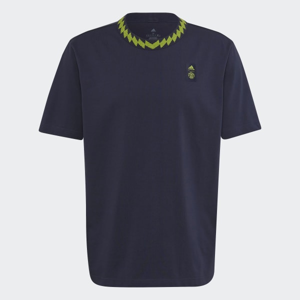 Niebieski Manchester United Lifestyler Tee CC617
