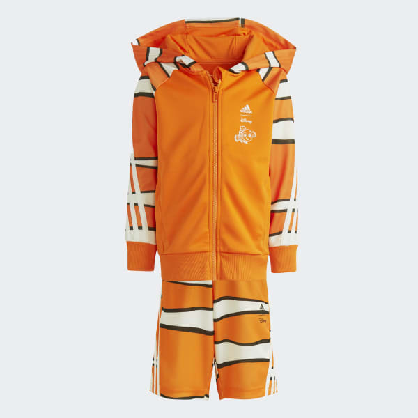 Naranja Chaqueta Deportiva Buscando a Nemo Cierre Frontal