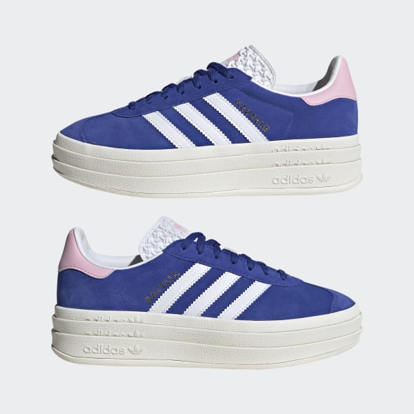 Pink adidas gazelle mens deals