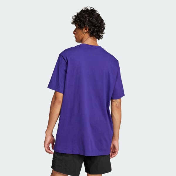 Purple Skeleton Trefoil Tee