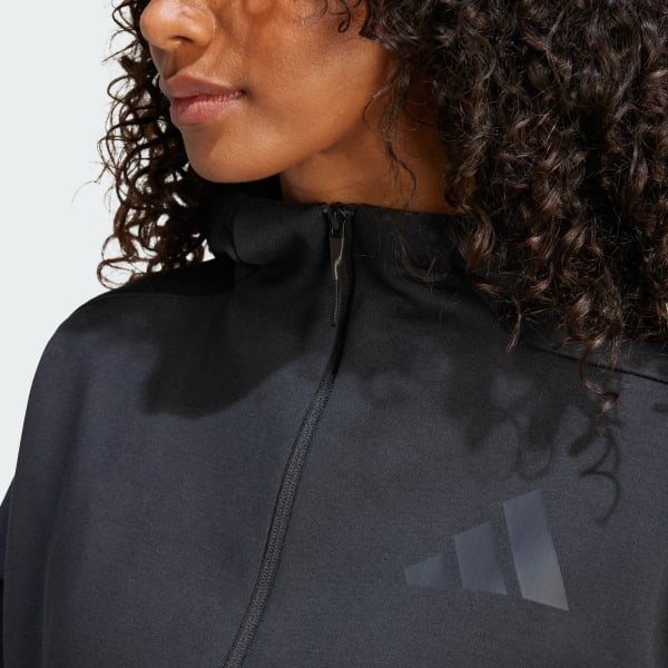 adidas Hoodie Z.N.E. Full Zip - Grey Kids
