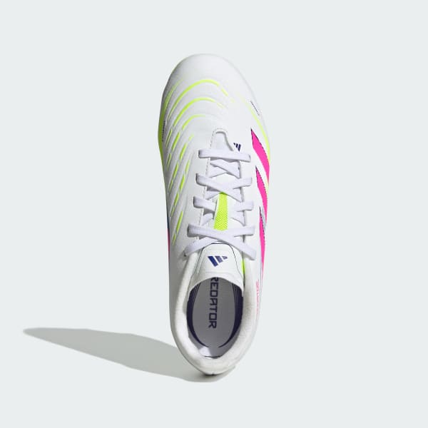 White Predator League Firm/Multi-Ground Boots Kids