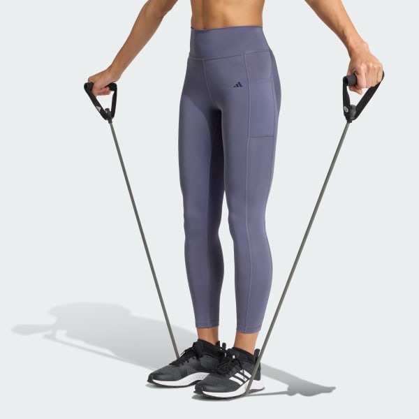 Roxo Calça legging Optime Stash 7/8