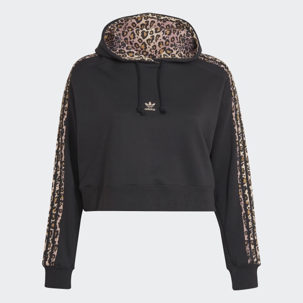 Svart Hoodie Logo (Plus Size) WU176