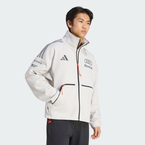 Weiss AUDI REVOLUT F1 TEAM ENGINEERS & MARKETING TRAININGSJACKE