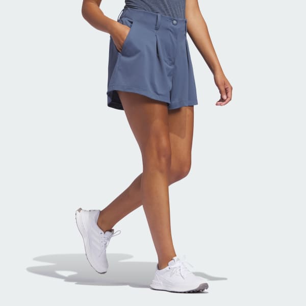 Bleu Short plissé Go-To