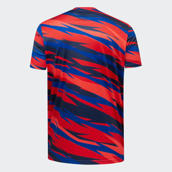 Azul Camiseta Pre-Partido Universidad de Chile