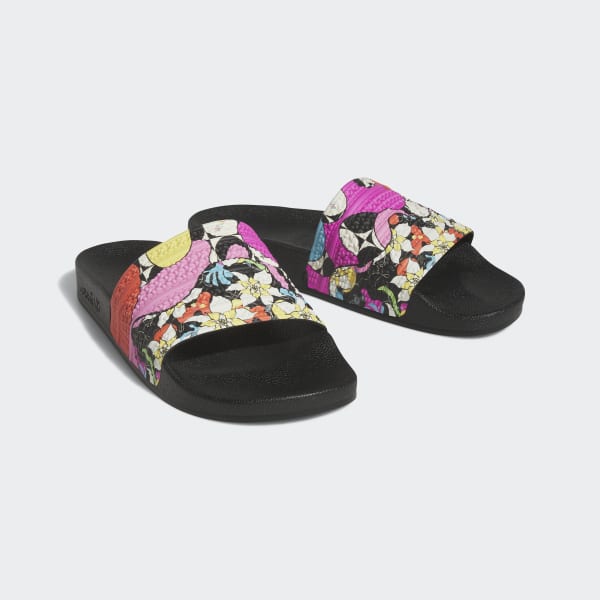 Preto Chinelo Adilette Pride