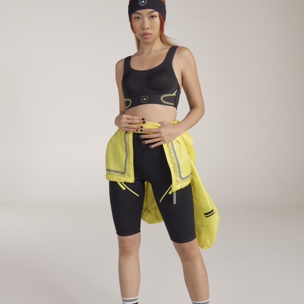 Μαύρο adidas by Stella McCartney TruePace High Support Sports Bra