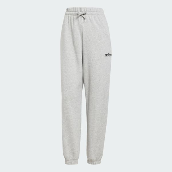 Gris Pantalón Essentials Linear Felpa Francesa Puños Ajustados