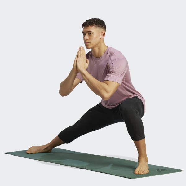 Rosado Polo de Entrenamiento Yoga