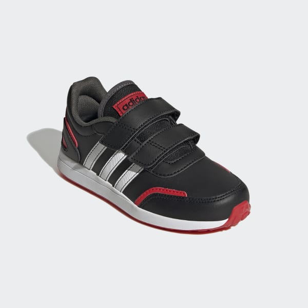 Μαύρο VS Switch 3 Lifestyle Running Hook and Loop Strap Shoes