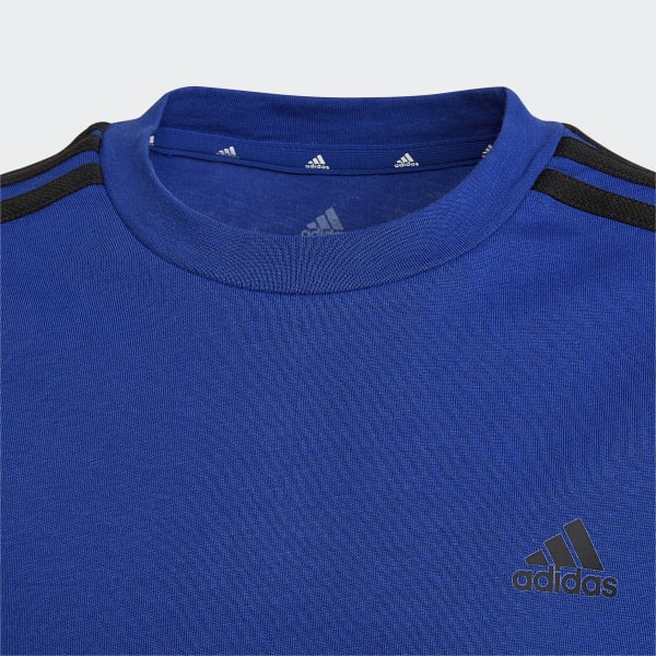 adidas Camiseta 3 Rayas adidas Essentials - Azul | adidas Colombia