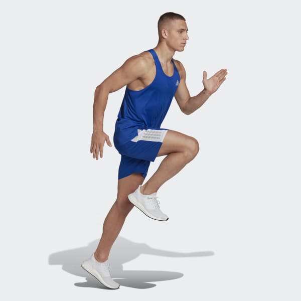 Blue Own the Run Singlet DP889