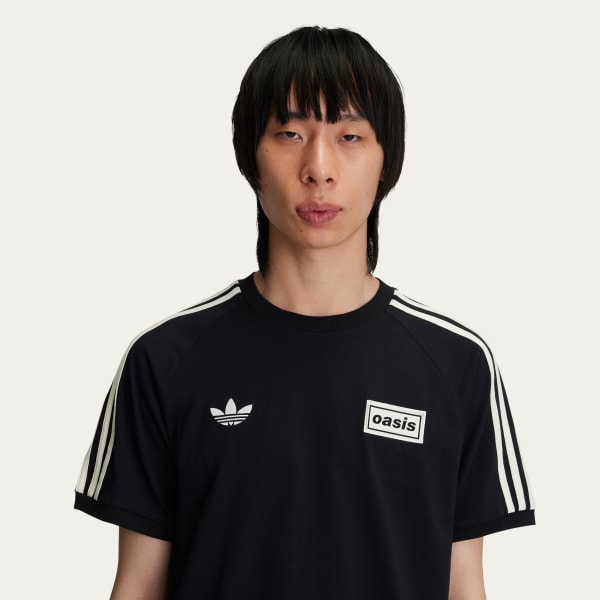 【UK限定】Oasis x adidas Tシャツ　XLサイズ　Black adidas Originals - 日本未発売！新品未使用！adidas oasis T