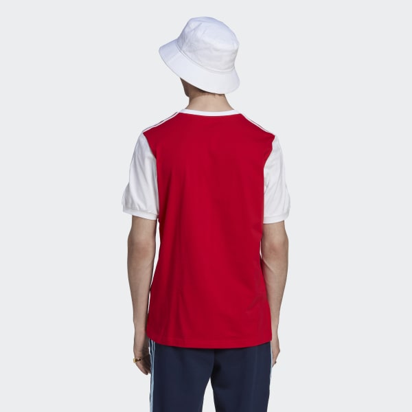 Rood Arsenal 3-Stripes T-shirt C7162