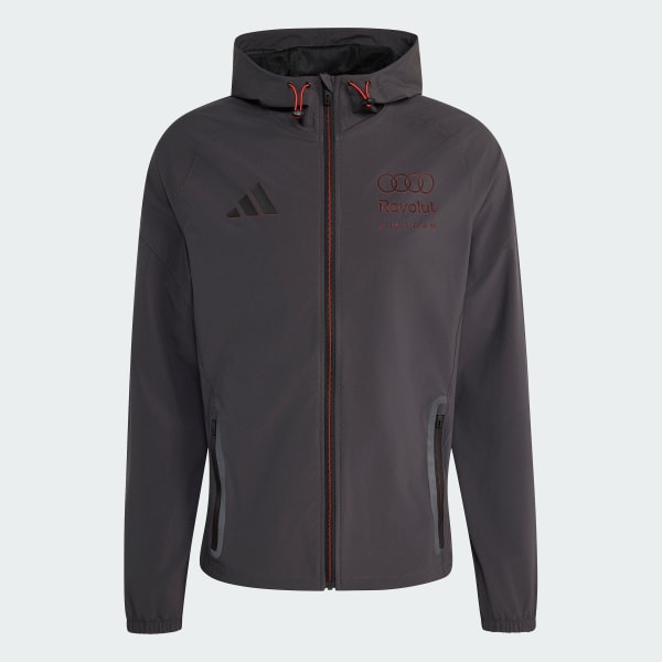 Svart AUDI FORMULA ONE TEAM DNA VIS TECH JAKKE