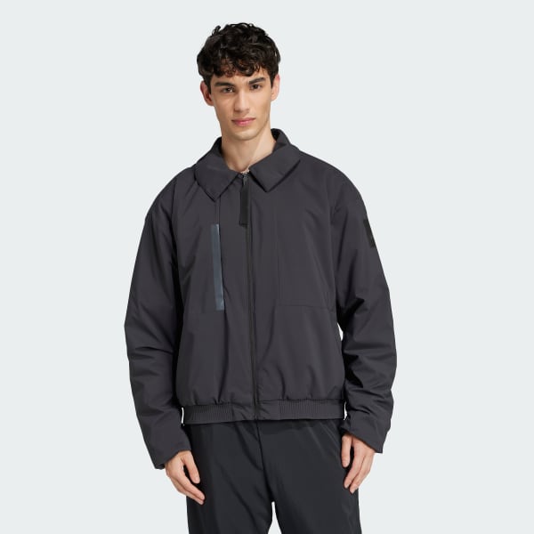adidas Kurtka MYSHELTER Insulated Shacket - Czerń | adidas Poland