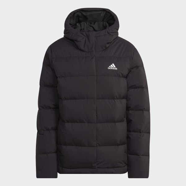 Μαύρο Helionic Hooded Down Jacket