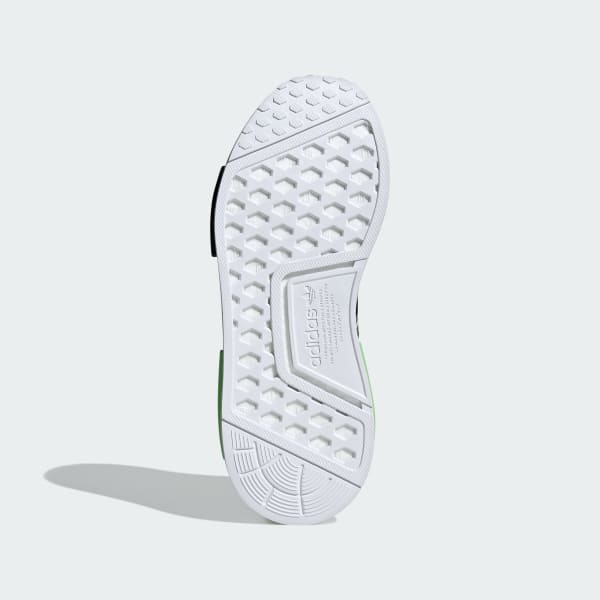 Negro Zapatillas NMD_R1 Para Niños