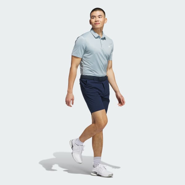 Blue Core Allover Print Polo Shirt