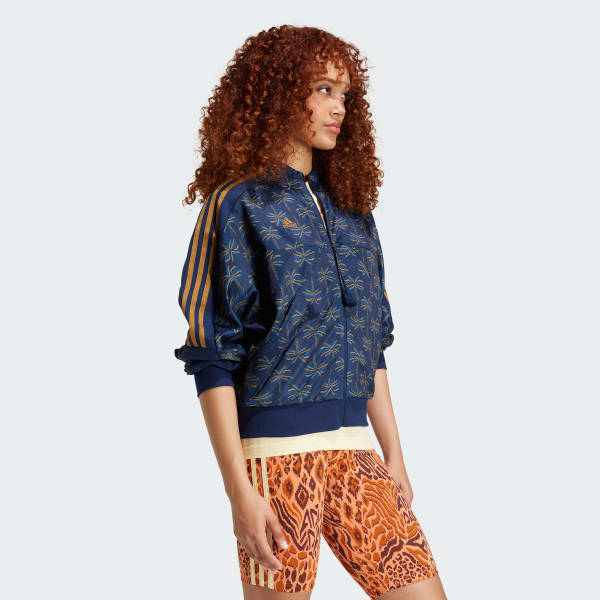 Blauw adidas x FARM Rio Tiro Trainingsjack