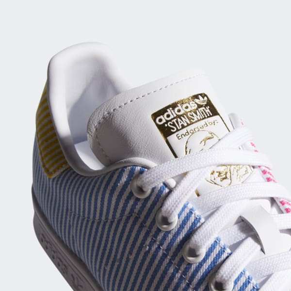stan smith croco adidas cyan