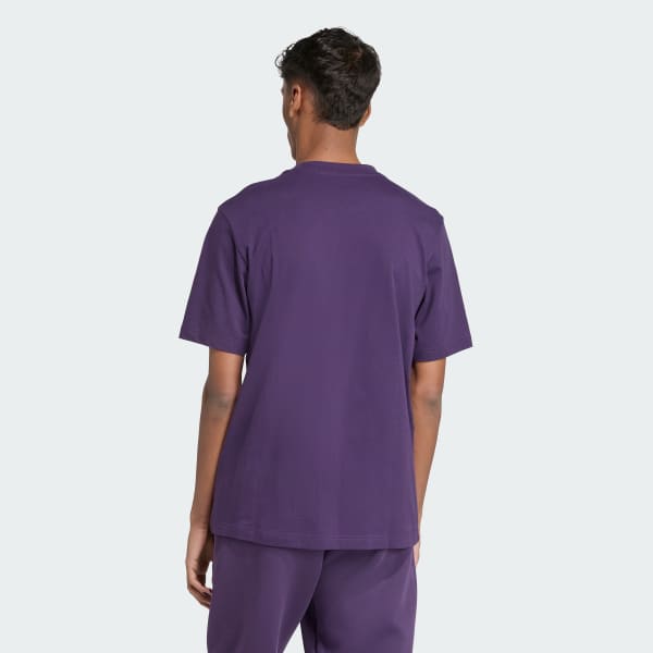 Pourpre T-shirt jersey petit logo Essentials