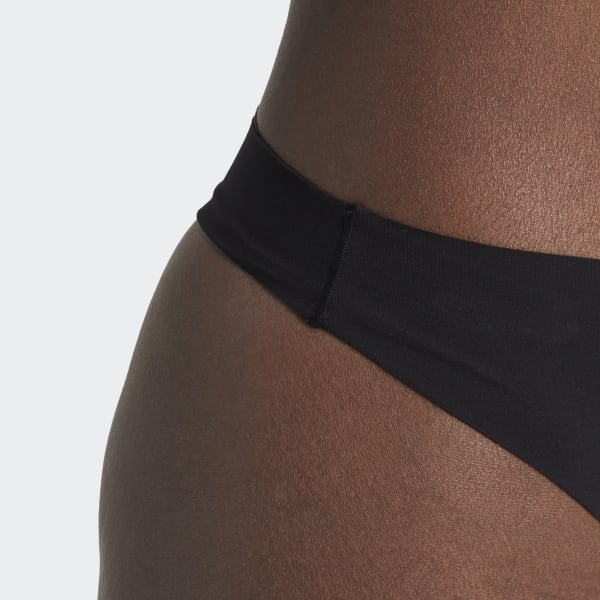 Black Active Micro-Flex Thong Underwear HPO41