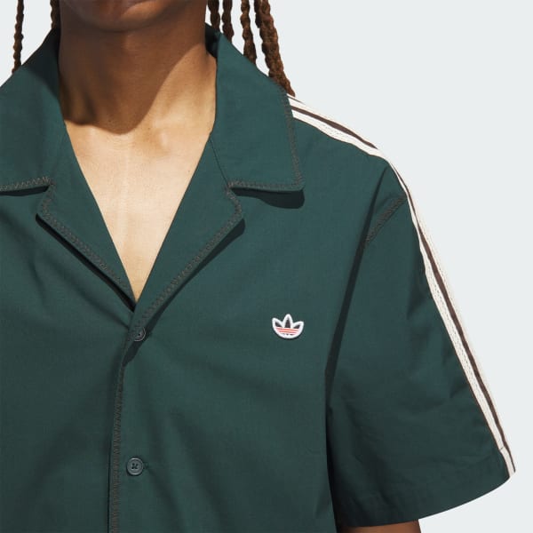 adidas Clot Bowling Shirt by Edison Chen - Brown | Free