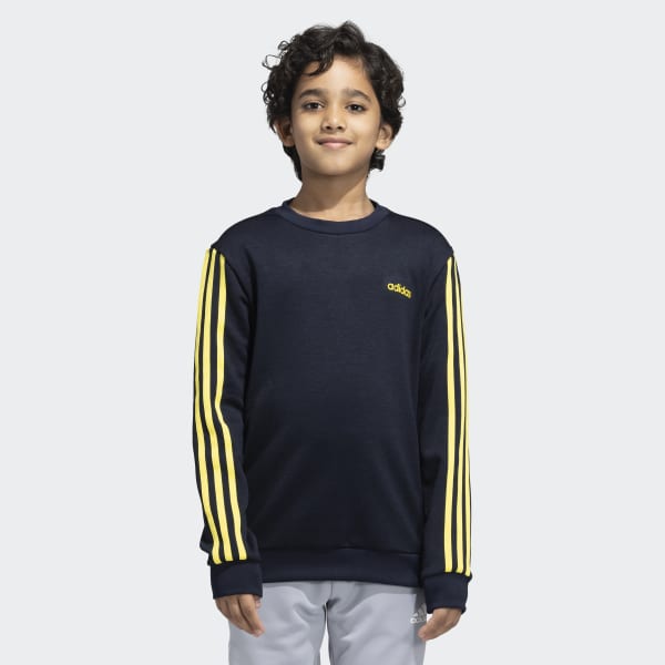 Adidas originals linear crew neck sweatshir discount