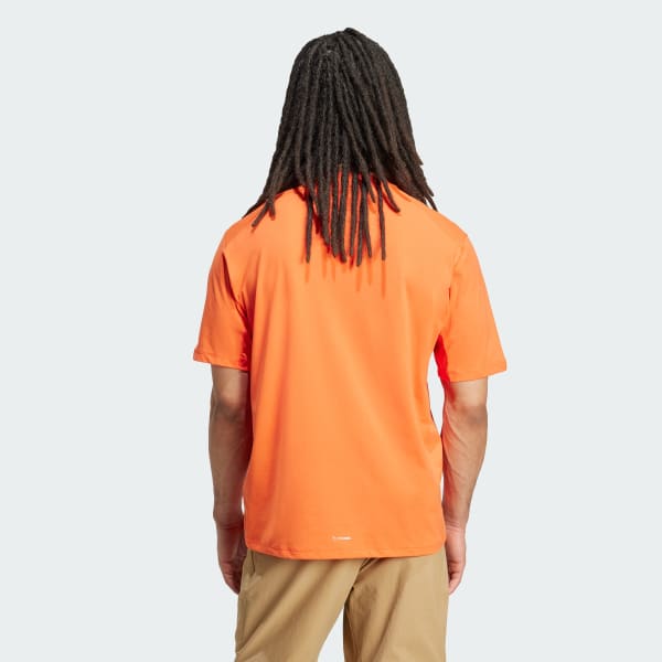 Orange T-shirt Terrex Multi Climacool