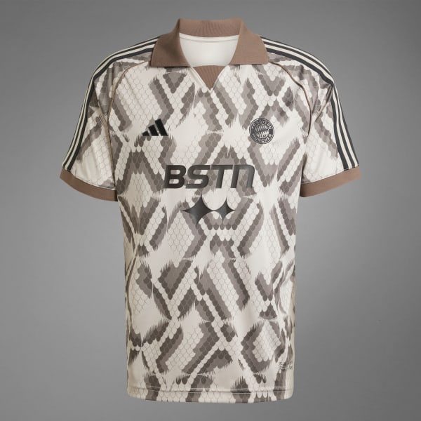 adidas アディダス バイエルンM(04-05)H ユニホーム　Bayern アディダス FCバイエルン BSTN ジャージー - ブラウン