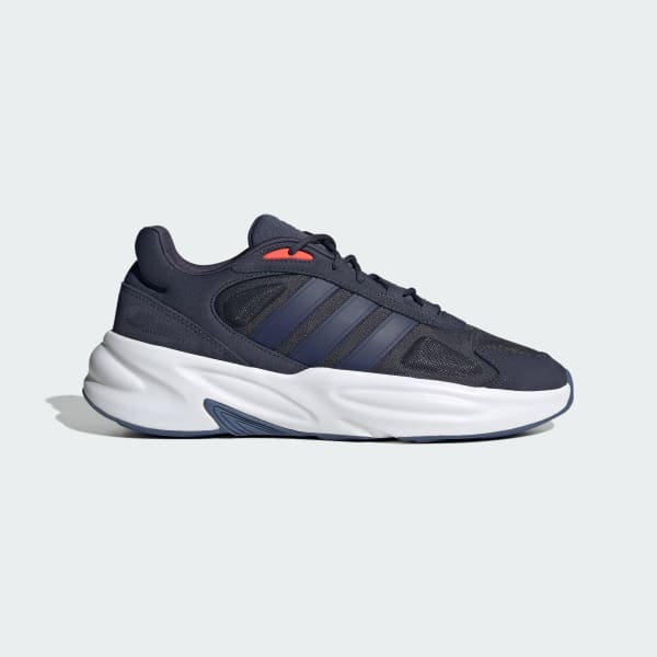 Navy blue best sale adidas cloudfoam