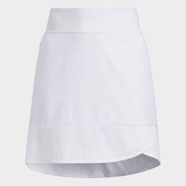 bílá Šortková sukně Frill (plus size)