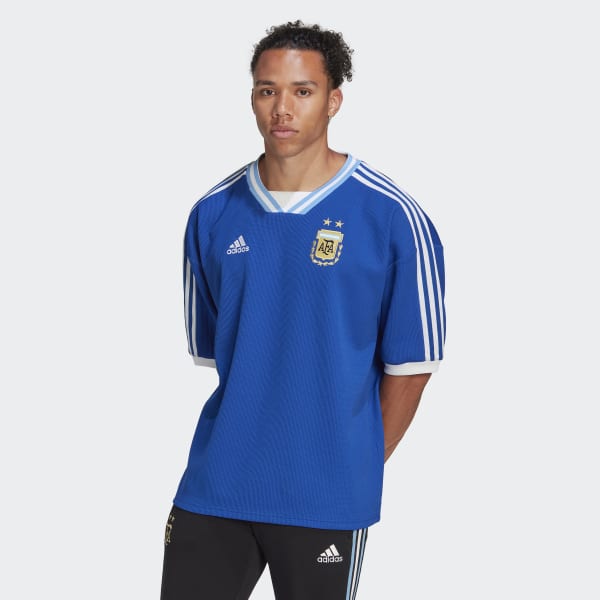 Blau Argentina Icon 3/4 Jersey F6143