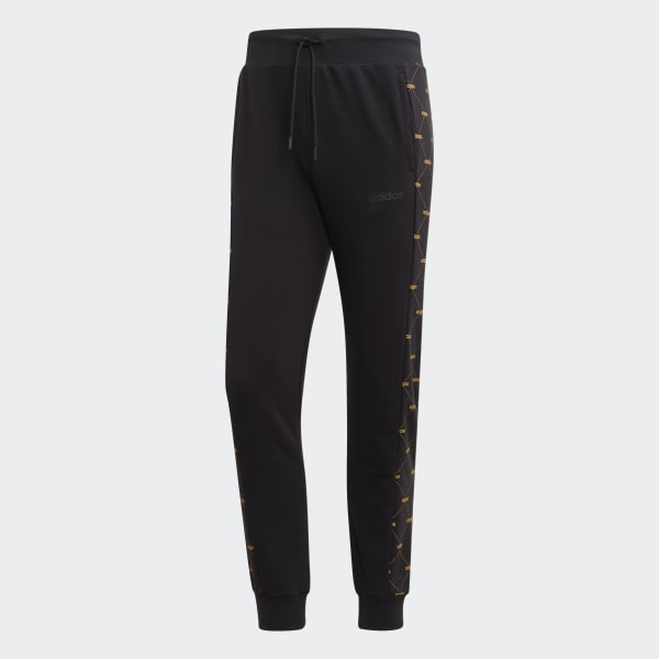 adidas linear graphic track pants