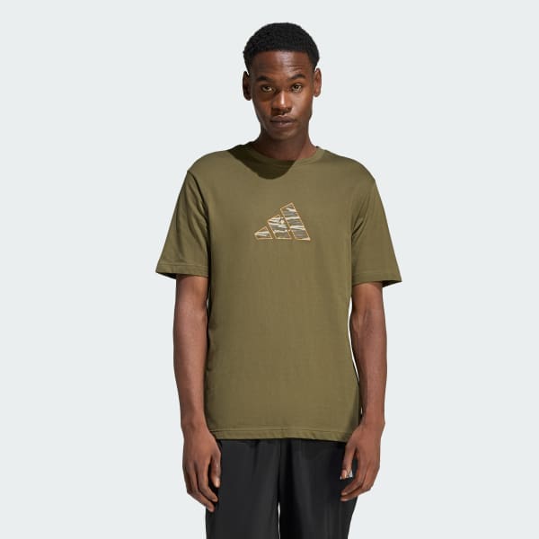 Verde PLAYERA GRAPHIC CAMO EXPLORER