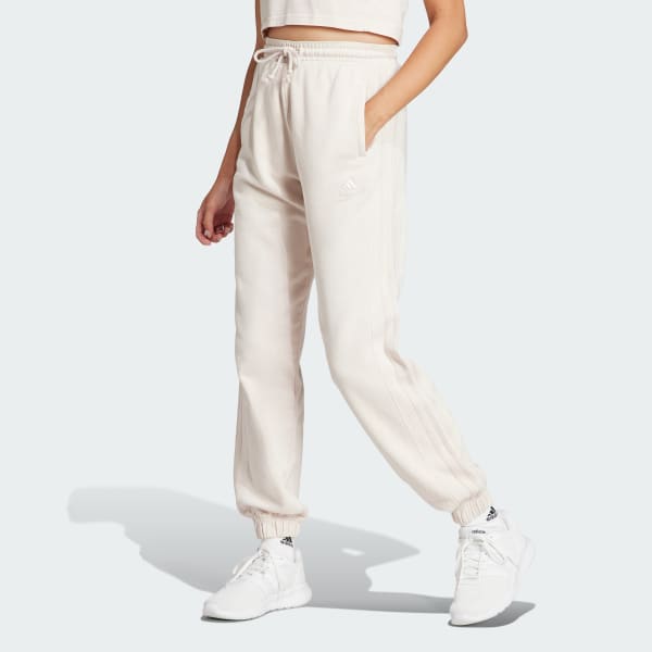 Rosa Pants ALL SZN 3 Franjas Garment Wash en Felpa Francesa