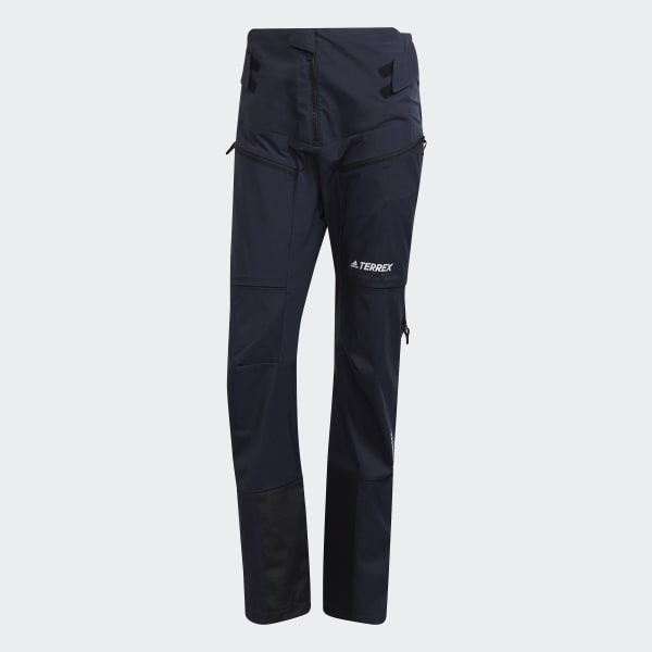 modrá Kalhoty Terrex Skyclimb Tour Gore Ski Touring Soft Shell