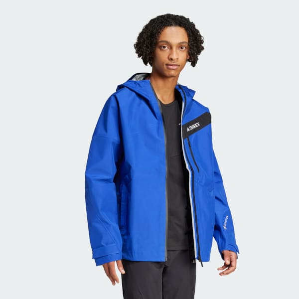 Azul Chaqueta Terrex Techrock 3L GORE-TEX Performance